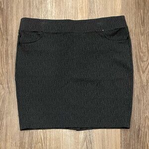 Liverpool Jeans Co EUC Spruce Print Mini Pencil Skirt